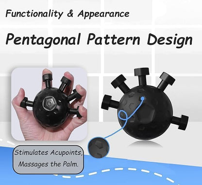 Finger grip strength training ball