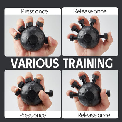 Finger grip strength training ball