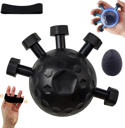 Finger grip strength training ball