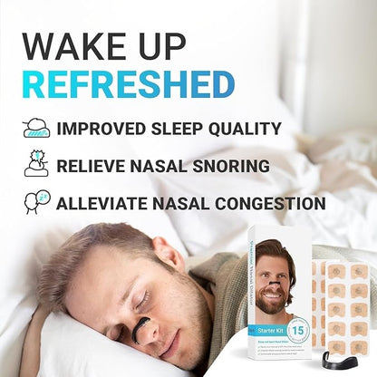 Nasal Strips for Breathing (Pack Of 15)