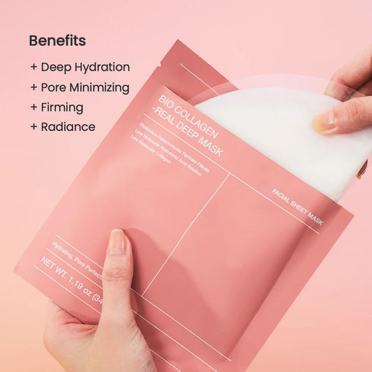 Bio-collagen face mask