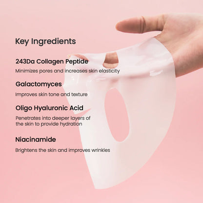 Bio-collagen face mask