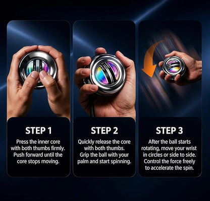 Wrist Trainer Power Gyro Ball