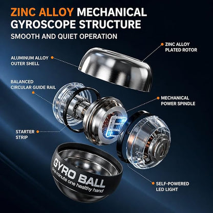 Wrist Trainer Power Gyro Ball