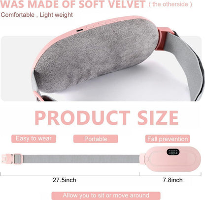 Period Cramp Relief Massager & Heating Pad